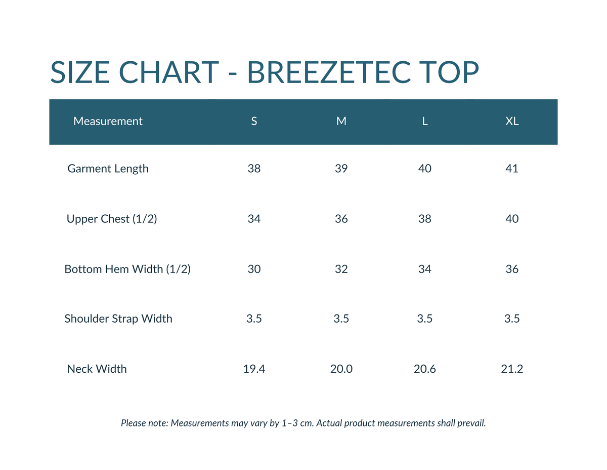 BreezeTec Top - Black