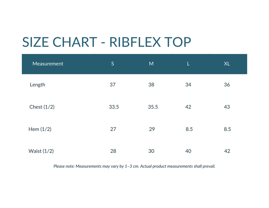 RibFlex Top - White